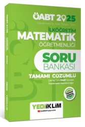 Yediiklim Yayınları 2025 ÖABT İlköğretim Matematik Öğretmenliği Tamamı Çözümlü Soru Bankası - Yediiklim Yayınları