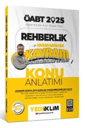 Yediiklim Yayınları 2025 ÖABT Rehberlik Hasan Sanlı ile Kavram Zihin Haritaları ve Özet Konu Anlatımı - Yediiklim Yayınları