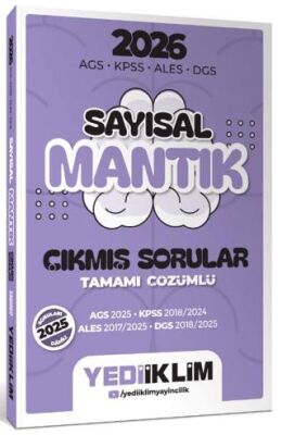 2026 AGS KPSS ALES DGS Sayısal Mantık Tamamı Çözümlü Çıkmış Sorular - 1