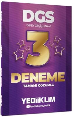 2026 DGS Tamamı Çözümlü 3 Yıldız Deneme - 1