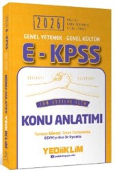 2026 E-KPSS Genel Yetenek Genel Kültür Tüm Adaylar İçin Konu Anlatımı - Yediiklim Yayınları