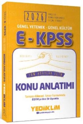 2026 E-KPSS Genel Yetenek Genel Kültür Tüm Adaylar İçin Konu Anlatımı - 1