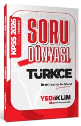 2026 Genel Yetenek Türkçe Soru Dünyası - Yediiklim Yayınları