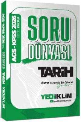 2026 KPSS - AGS Genel Kültür Tarih Soru Dünyası - 1