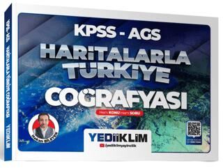2026 KPSS AGS Haritalarla Türkiye Coğrafyası Hem Konu Hem Soru - 1