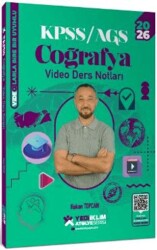 2026 KPSS Atölye Genel Kültür Coğrafya Video Ders Notları - Yediiklim Yayınları