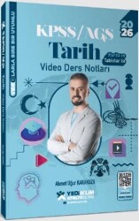 2026 KPSS Genel Kültür Atölye Tarih Video Ders Notları - Yediiklim Yayınları