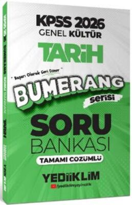 2026 KPSS Genel Kültür Bumerang Tarih Tamamı Çözümlü Soru Bankası - 1