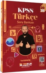 2026 KPSS Genel Yetenek Atölye Serisi Türkçe Tamamı Video Çözümlü Soru Bankası - Yediiklim Yayınları