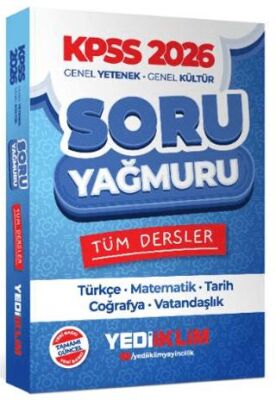 2026 KPSS Genel Yetenek Genel Kültür Tüm Dersler Soru Yağmuru - 1