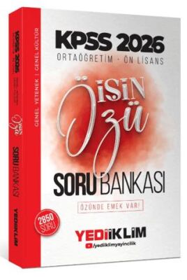 2026 KPSS Ortaöğretim-Önlisans İşin Özü Tek Kitap Soru Bankası - 1