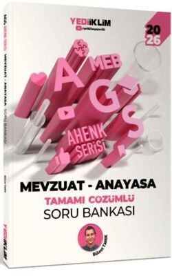 2026 MEB AGS Ahenk Serisi Mevzuat - Anayasa Tamamı Çözümlü Soru Bankası - 1