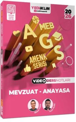 2026 MEB AGS Ahenk Serisi Mevzuat - Anayasa Video Ders Notları - 1