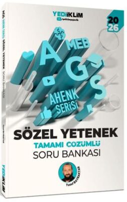 2026 MEB AGS Ahenk Serisi Sözel Yetenek Tamamı Çözümlü Soru Bankası - 1