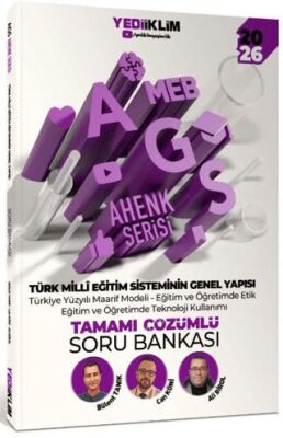 2026 MEB AGS Ahenk Serisi Türk Milli Eğitim Sisteminin Genel Yapısı Tamamı Çözümlü Soru Bankası - 1