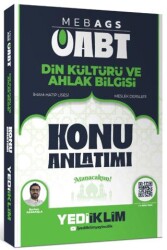 2026 MEB AGS ÖABT Din Kültürü ve Ahlak Bilgisi Konu Anlatımı - Yediiklim Yayınları
