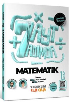 Yediiklim Yayınları AYT Yedi Adımda Temelden Zirveye Matematik Tamamı Video Konu Anlatımlı ve Tamamı Video Çözümlü Soru Bankası 1. Kitap - 1