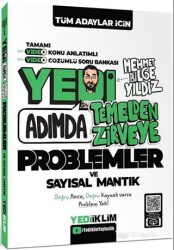 Yediiklim Yayınları Tüm Adaylar İçin Yedi Adımda Temelden Zirveye Problemler ve Sayısal Mantık Video Konu Anlatımlı Video Çözümlü Soru Bankası - Yediiklim Yayınları
