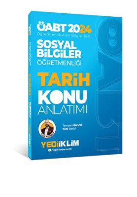 Yediiklim Yayınları Yediiklim 2024 ÖABT Sosyal Bilgiler Öğretmenliği Tarih Konu Anlatımı - 1