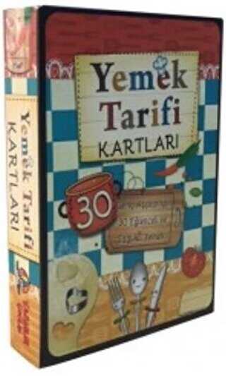 Yemek Tarifi Kartları 30 Kart - Yağmur Çocuk