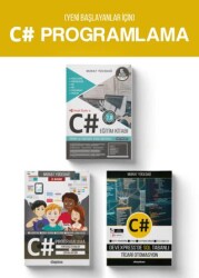 Yeni Başlayanlar için C# Programlama 3 Kitap Takım - Dikeyeksen Yayın Dağıtım