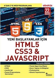 Yeni Başlayanlar İçin HTML5, CSS3 ve Javascript - Abaküs Kitap