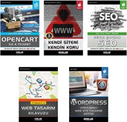 Yeni Başlayanlar İçin Kolay Web Programlama Seti 5 Kitap - Kodlab Yayın Dağıtım