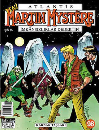 Yeni Martin Mystere Sayı: 98 - Karnak Taşları - Lal Kitap