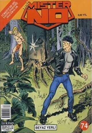 Yeni Mister No Sayı: 74 Beyaz Yerli - Lal Kitap
