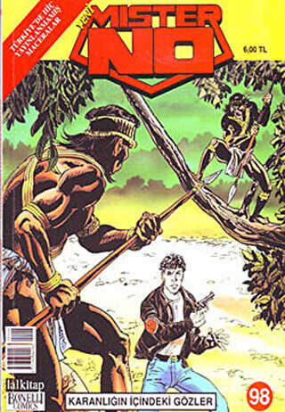 Yeni Mister No Sayı: 98 Karanlığın İçindeki Gözler - Lal Kitap