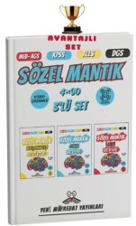 Yeni Müfredat Yayınları 2025 MEB-AGS KPSS ALES DGS Sözel Mantık Başlangıç- Orta – İleri Seviye 4x90 Tamamı Video Çözümlü Deneme Sınavı - Yeni Müfredat Yayınları