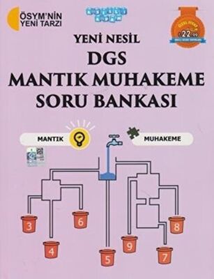 Akıllı Adam Yayınları Yeni Nesil DGS Mantık Muhakeme Soru Bankası - 1