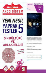 Damla Yayınevi Akıllı Damla Din Kültürü Ve Ahlak Bilgisi Yeni Nesil Yaprak Testler - 5. Sınıf - Damla Yayınevi