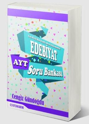 Efe Akademi Yayınları Yeni Nesil Sorularla Desteklenmiş Edebiyat AYT Soru Bankası