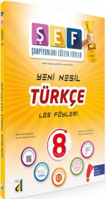 Damla Yayınevi - Bayilik Yeni Nesil Türkçe LGS Föyleri - 8. Sınıf - 1