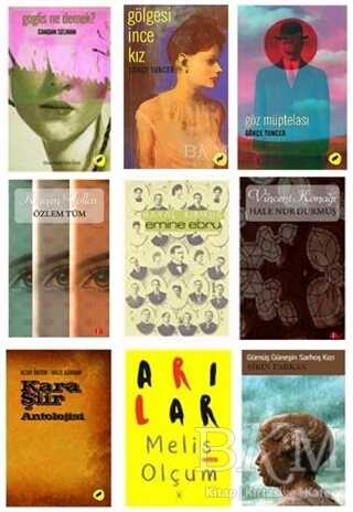 Yeni Türk Yazarların Seti 9 Kitap Takım