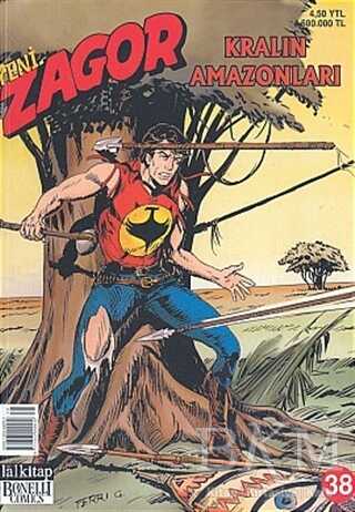 Yeni Zagor Sayı: 38 Kralın Amazonları - Lal Kitap