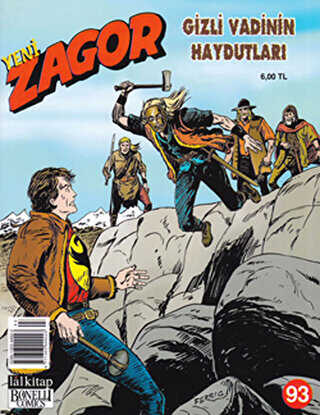 Yeni Zagor Sayı: 93 Gizli Vadinin Haydutları - Lal Kitap