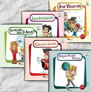 Yeşil Gezegenimiz 5 Kitap Takım - Kağıt Uçak Yayınları