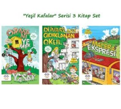 Yeşil Kafalar Serisi 3 Kitap Set - Cezve Çocuk