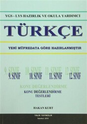 Yalın Yayıncılık YGS - LYS Hazırlık ve Okula Yardımcı Türkçe 9. Sınıf 10. Sınıf 11. Sınıf 12. Sınıf Konu Değerlendirme Testleri - Yalın Yayıncılık