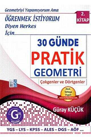 Gür Yayınları 30 Günde Pratik Geometri 2. Kitap