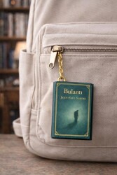 Yıldız Defter 4,5x7cm Kitap Anahtarlık - Bulantı - 2