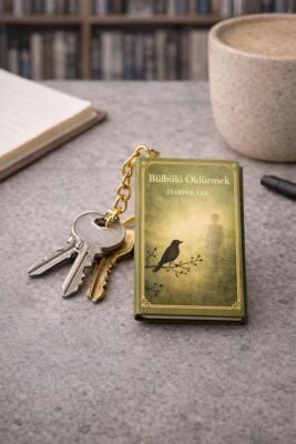 Yıldız Defter 4,5x7cm Kitap Anahtarlık - Bülbülü Öldürmek - 1