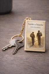 Yıldız Defter 4,5x7cm Kitap Anahtarlık - Fareler Ve İnsanlar - Yıldız Defter