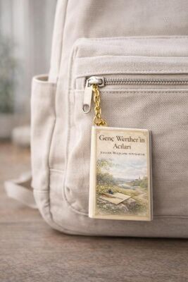 Yıldız Defter 4,5x7cm Kitap Anahtarlık - Genç Werther'in Acıları - 2