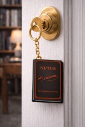 Yıldız Defter 4,5x7cm Kitap Anahtarlık - Nutuk - 2