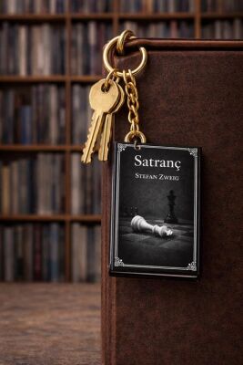 Yıldız Defter 4,5x7cm Kitap Anahtarlık - Satranç - 2