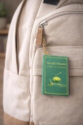 Yıldız Defter 4,5x7cm Kitap Anahtarlık - Yüzyıllık Yanlızlık - Yıldız Defter