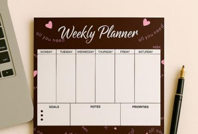 Yıldız Defter A4 Defter ve Planlayıcı Set All You ls Love - 3